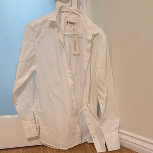 Eterne White button-down shirt